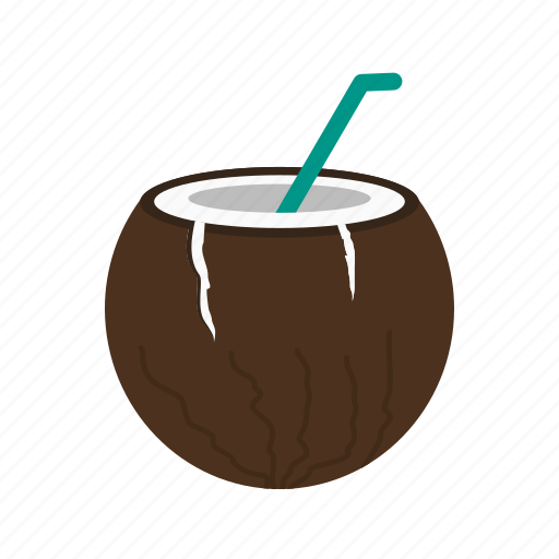 Coconut, drink, food, freshness, fruit, nature, table icon - Download on Iconfinder
