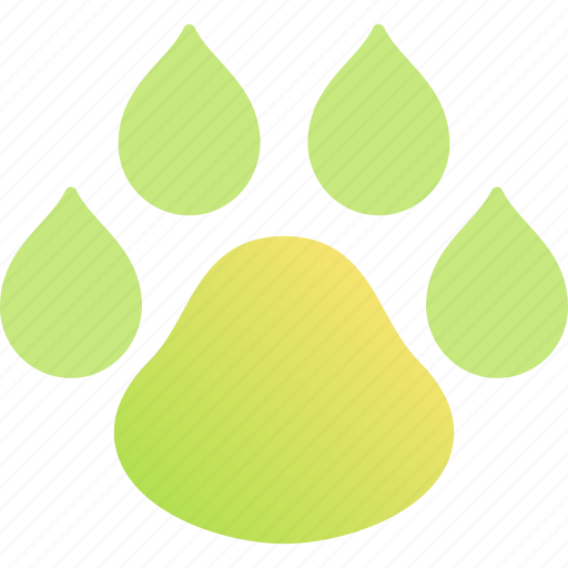 Footprint, trace, wildlife, paw, animal icon - Download on Iconfinder