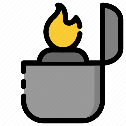 Camping, holiday, lighter, outdoor icon - Download on Iconfinder