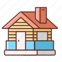 cabin, construction, house, real estate
