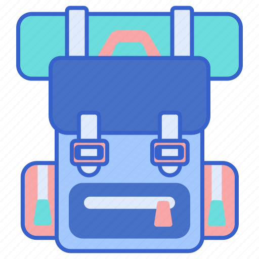 Backpack, hiking, luggage, rucksack icon - Download on Iconfinder