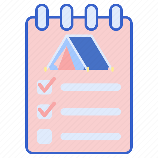 Camping, checklist, clipboard icon - Download on Iconfinder