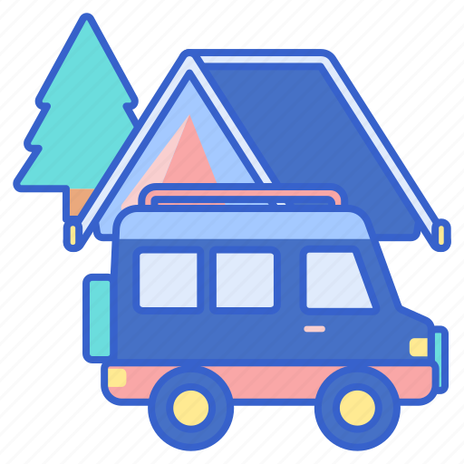 Camping, car, vehicle icon - Download on Iconfinder