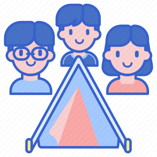 Camp, family, tent icon - Download on Iconfinder