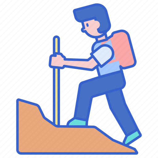 Hiking, backpacking, recreation icon - Download on Iconfinder