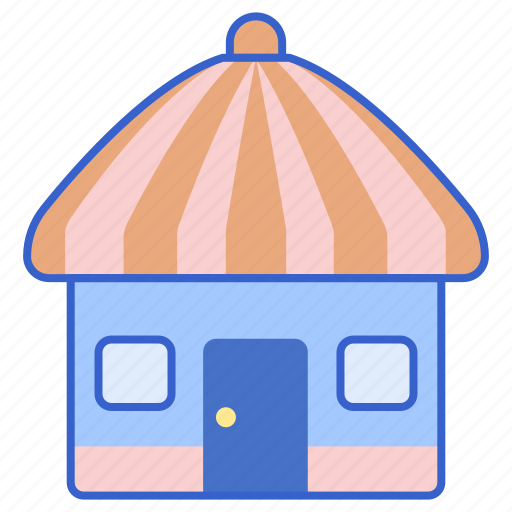 Hut, cabin, cottage icon - Download on Iconfinder