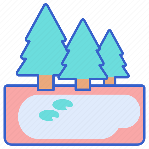 Lake, nature, water icon - Download on Iconfinder