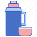 flask, thermos, cup