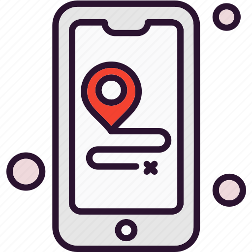 Location, map, mobile, phone icon - Download on Iconfinder