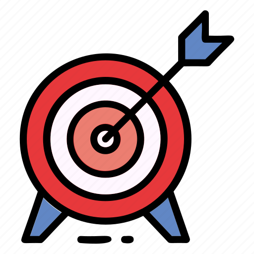 Aim, archery, bow target, bullseye, crossbow, dartboard, targeting icon - Download on Iconfinder
