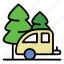 camper van, camping car, car extension, family van, holiday van, motor home, transport van 