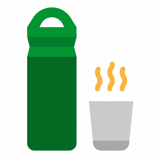 Bottle, camping, flask, thermo, water icon - Download on Iconfinder