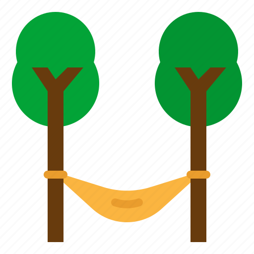 Hammock, holidays, relax, summer, vacations icon - Download on Iconfinder
