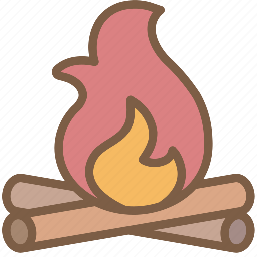 Camping, fire, leisure, outdoors, recreation, travel icon - Download on Iconfinder