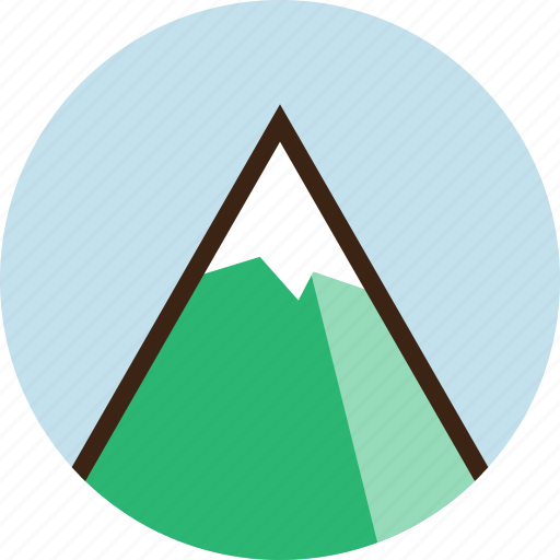 Camping, climbing, landscape, mountain, nature, snow icon - Download on Iconfinder