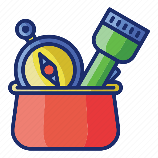 Camping, outdoor, supplies, vacation icon - Download on Iconfinder