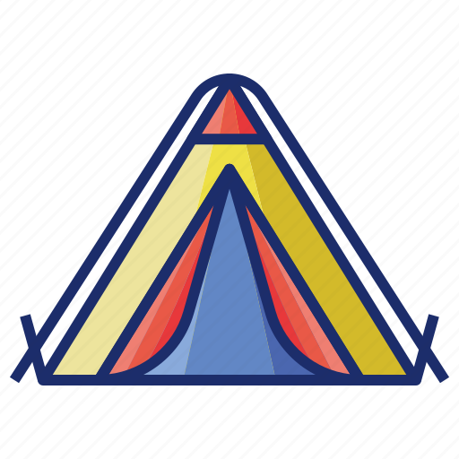 Camping, tent, travel, vacation icon - Download on Iconfinder