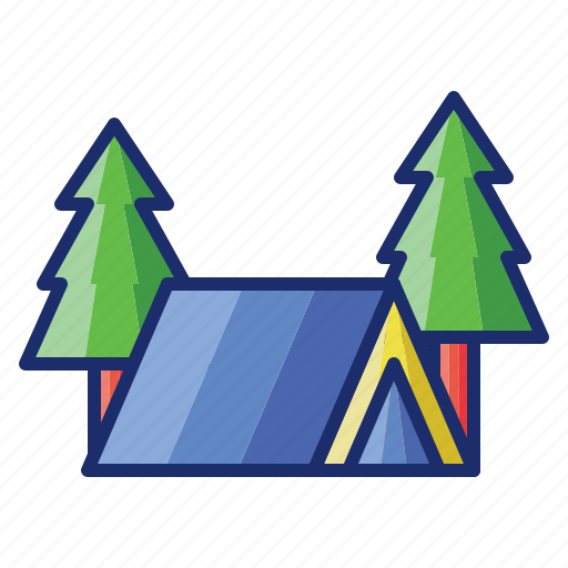 Camping, campsite, hiking, outdoor icon - Download on Iconfinder