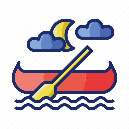 Camping, canoe, travel, vacation icon - Download on Iconfinder