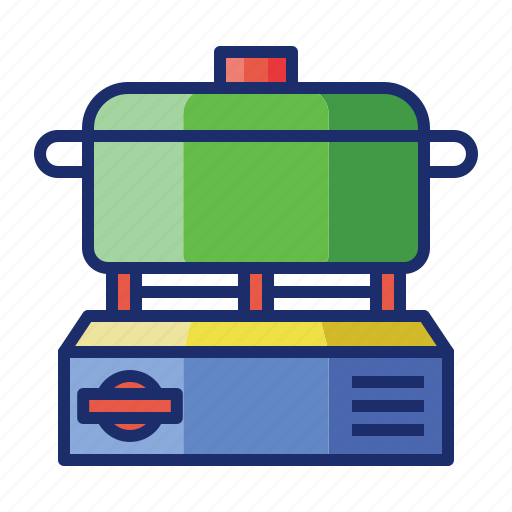 Cook, cooking, pot, stove icon - Download on Iconfinder