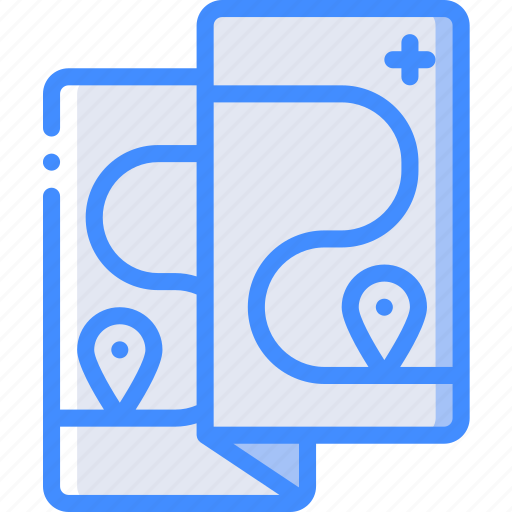 Camping, leisure, map, outdoors, recreation, travel icon - Download on Iconfinder