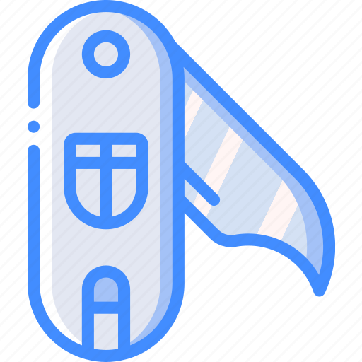 Camping, knife, leisure, outdoors, pen, recreation, travel icon - Download on Iconfinder