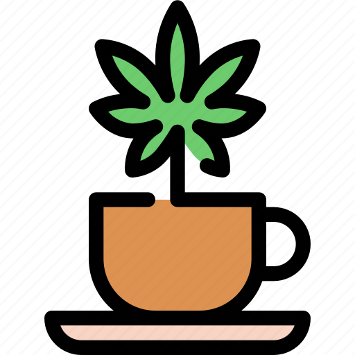 Cannabis, drink, marijuana, medical, tea, treatment icon - Download on Iconfinder