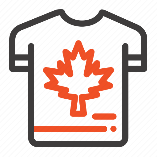 Autumn, canada, leaf, maple, shirt icon - Download on Iconfinder