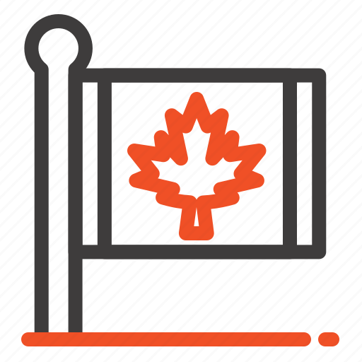 Autumn, canada, flag, leaf, maple icon - Download on Iconfinder