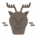 alpine, arctic, canada, reindeer 