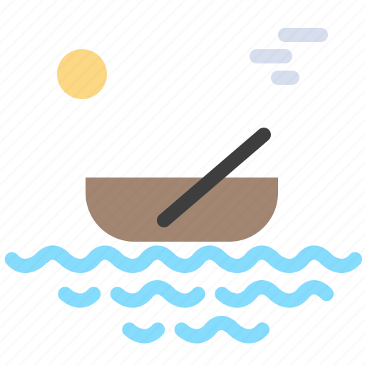 Boat, canoes, kayak, river, transport icon - Download on Iconfinder