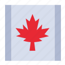 canada, flag, leaf
