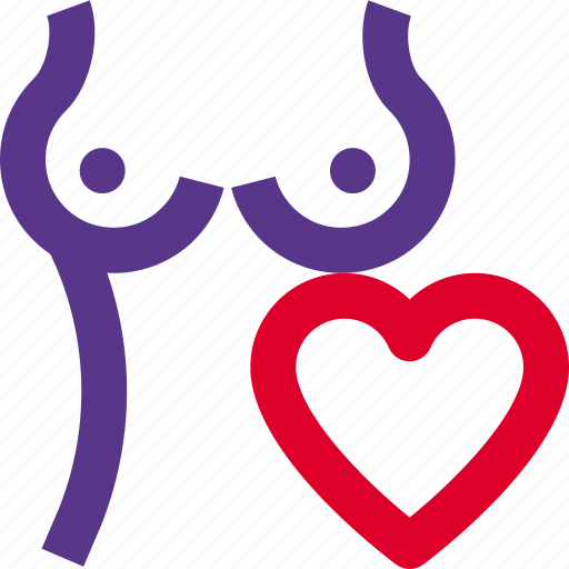 Breast, heart, cancer icon - Download on Iconfinder