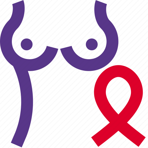 Breast, ribbon, cancer icon - Download on Iconfinder