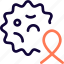 bacteria, ribbon, cancer 