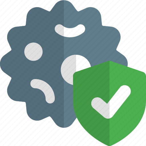 Protection, bacteria, shield icon - Download on Iconfinder