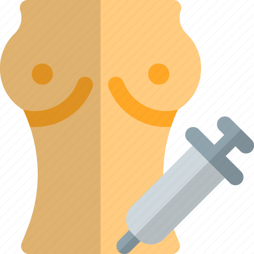 Breast, injection, vaccine icon - Download on Iconfinder