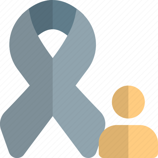 Ribbon, human, cancer icon - Download on Iconfinder