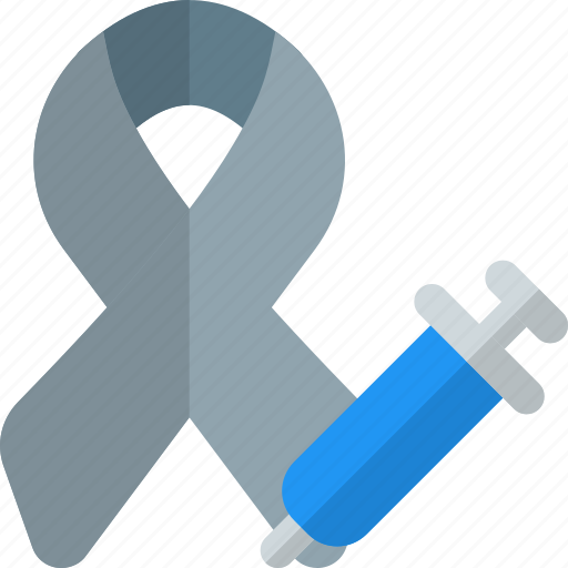 Ribbon, injection, cancer icon - Download on Iconfinder