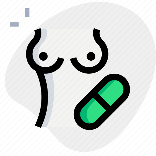Breast, capsule, drugs icon - Download on Iconfinder