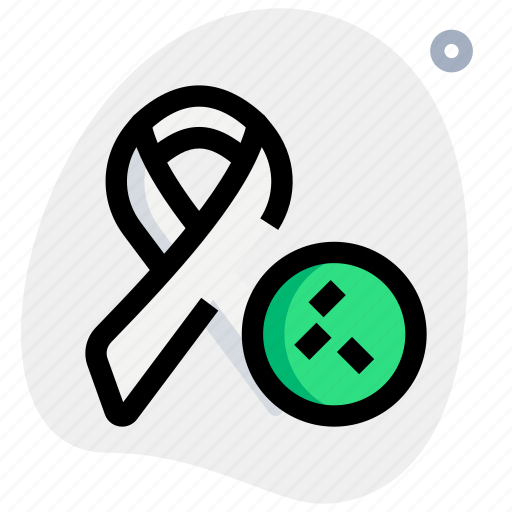Ribbon, bacteria, cancer icon - Download on Iconfinder