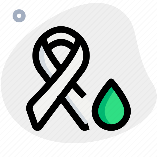 Ribbon, blood, cancer icon - Download on Iconfinder