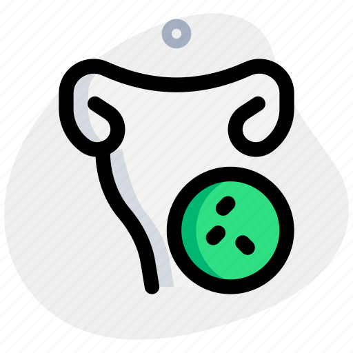 Uterus, bacteria, disease icon - Download on Iconfinder