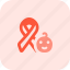 ribbon, baby, cancer 