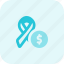 ribbon, cancer, donation 