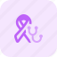 ribbon, stethoscope, cancer 