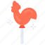 rooster, lollipop, candy, sweetness, shop, sweet 