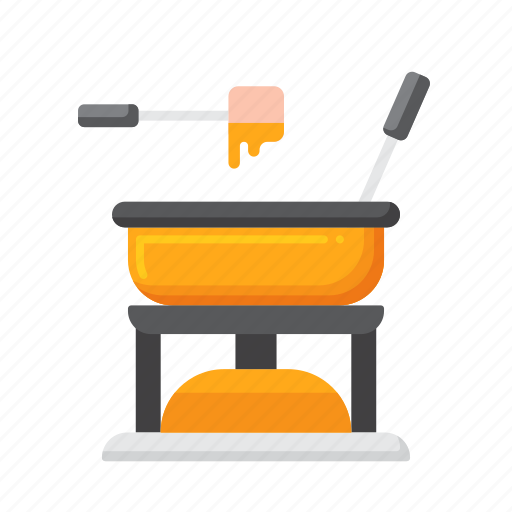 Fondue, cheese, food, melted, dipping icon - Download on Iconfinder