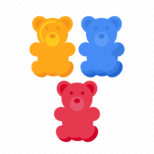 Gummy, bear, candy, sweet icon - Download on Iconfinder