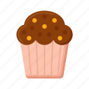 muffin, cake, cupcake